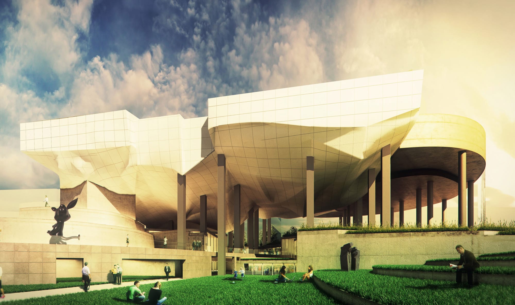 Third Prize Taichung City Cultural Center