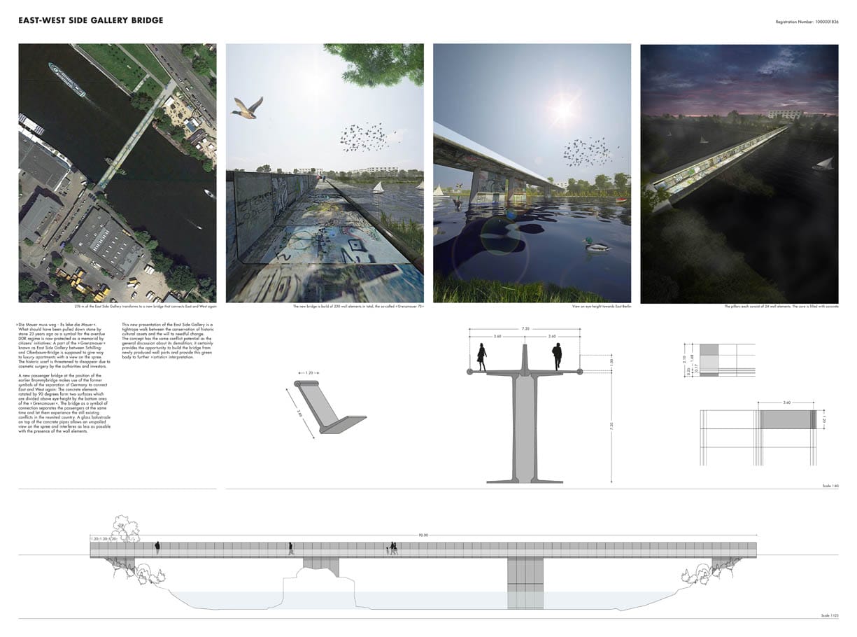 First Prize of Competition Berlin Contemporary Bridge