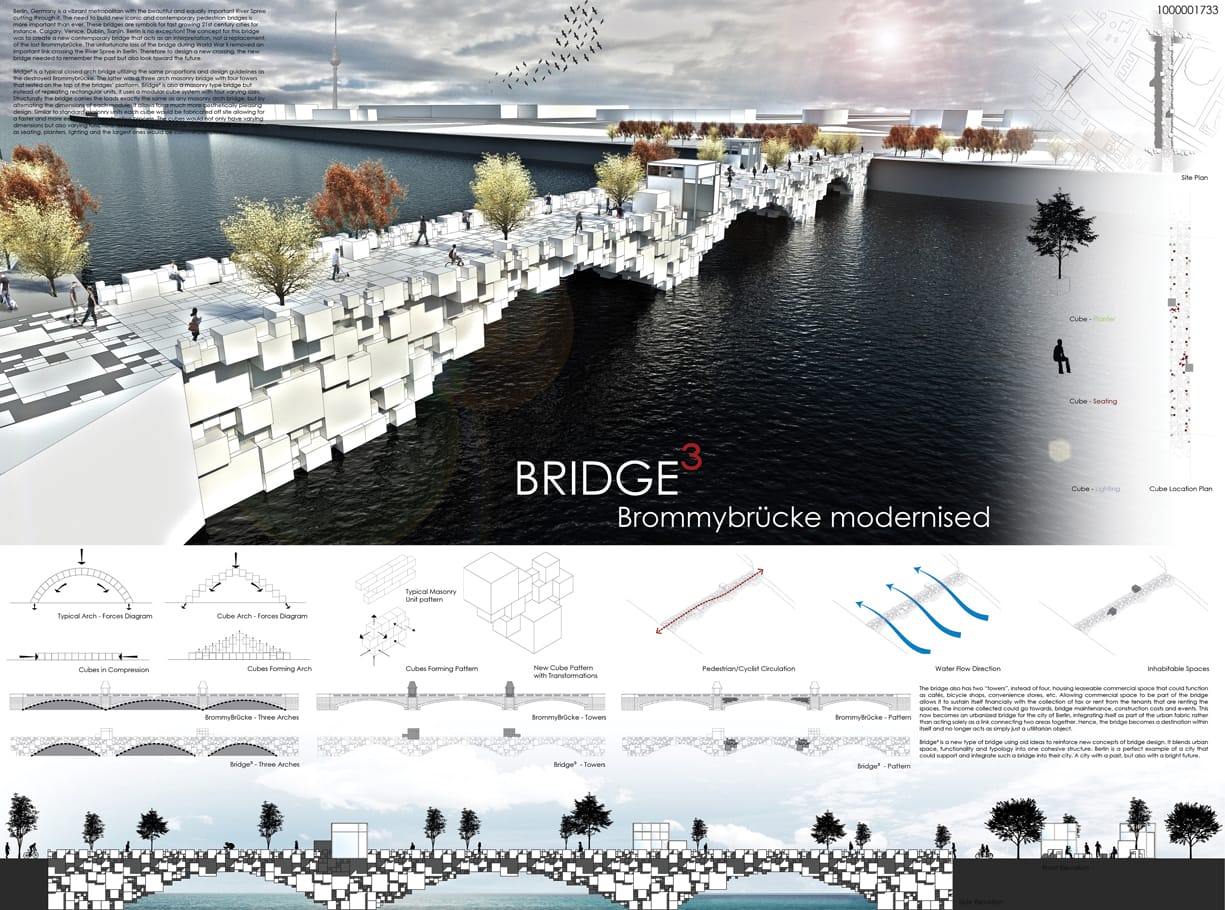 Mention Prize of Competition Berlin Contemporary Bridge