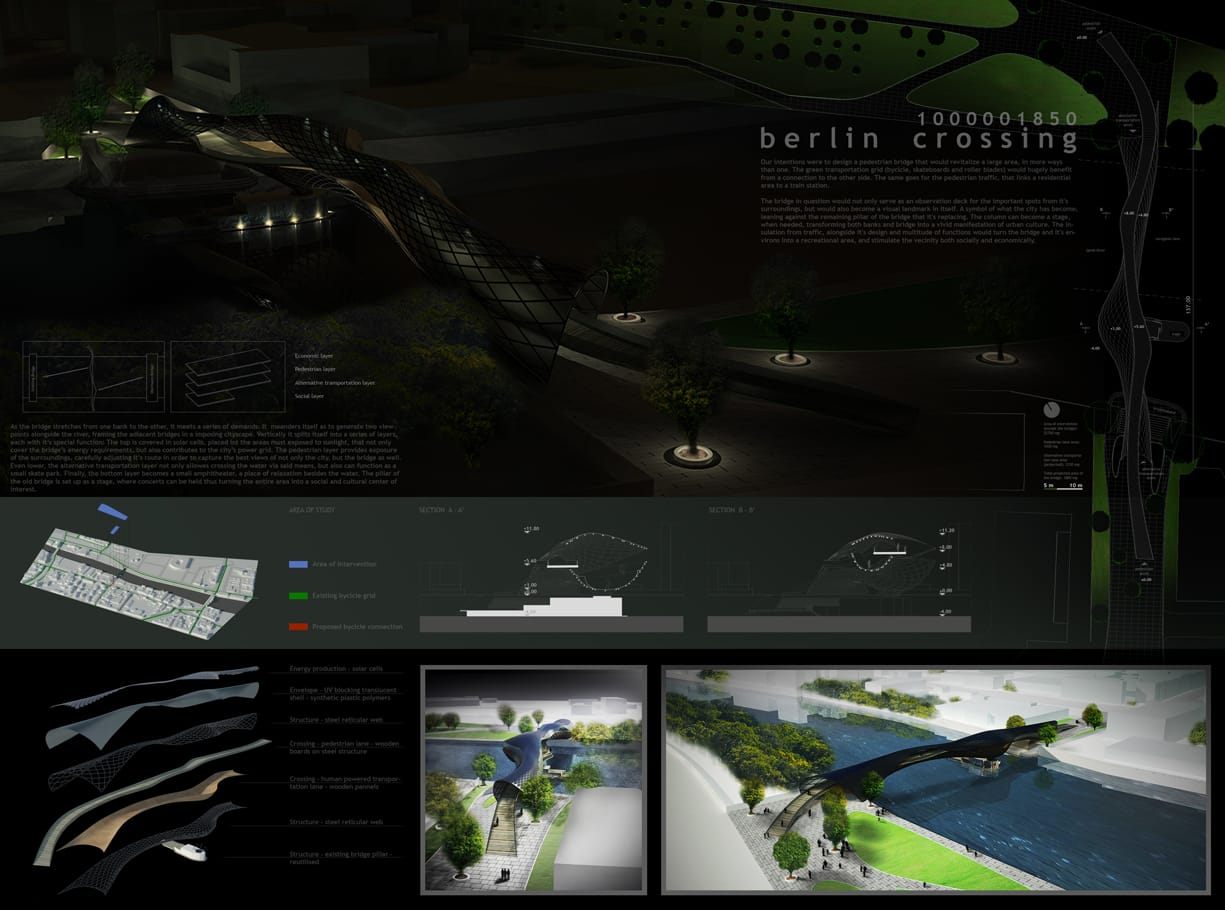 Mention Prize of Competition Berlin Contemporary Bridge