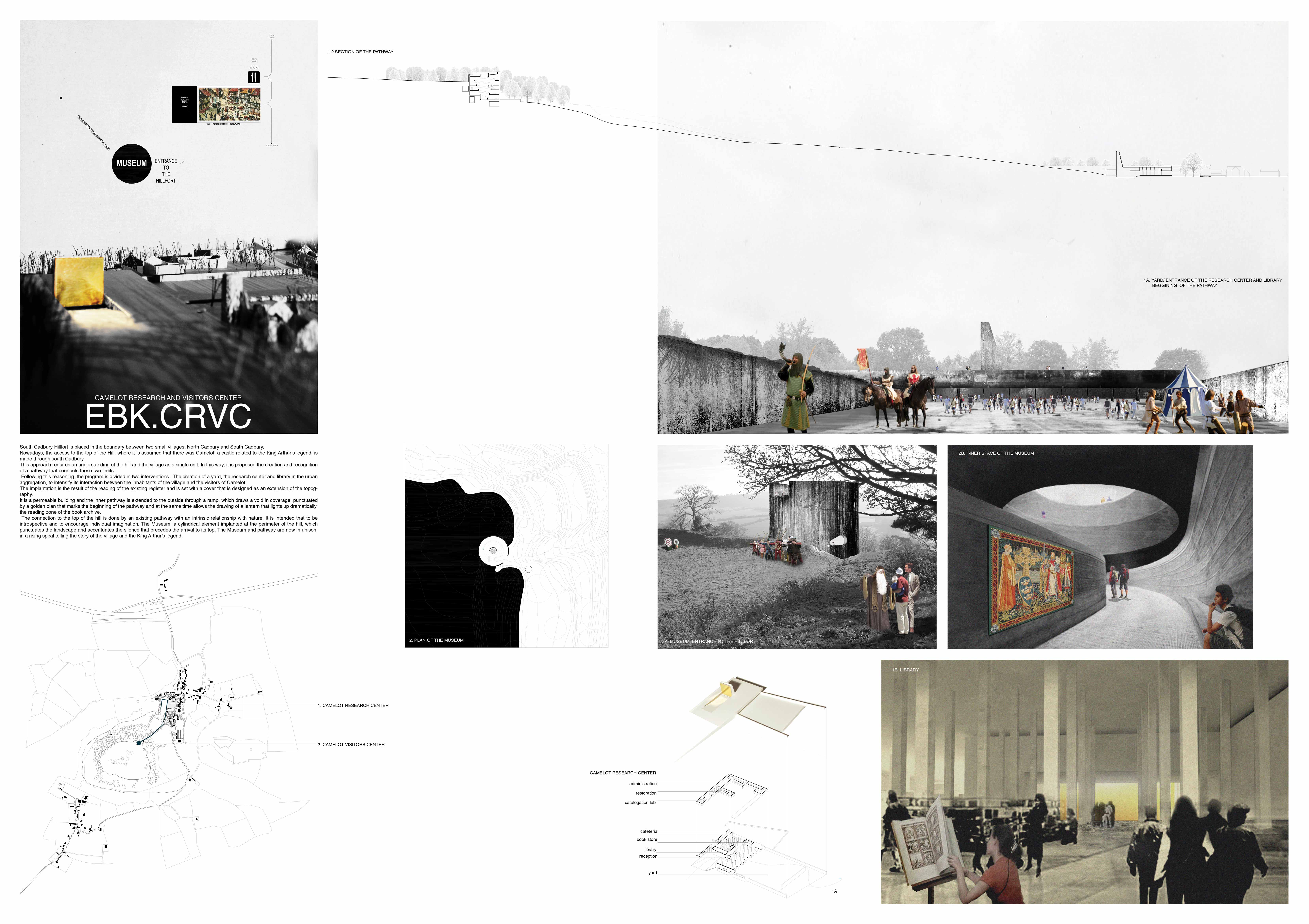 1st Prize Competition Camelot Research & Visitrors Center