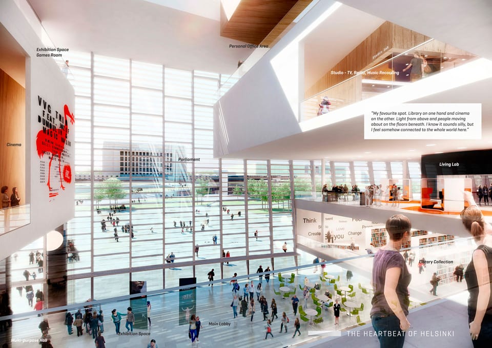 Competition Result Helsinki Central Library
