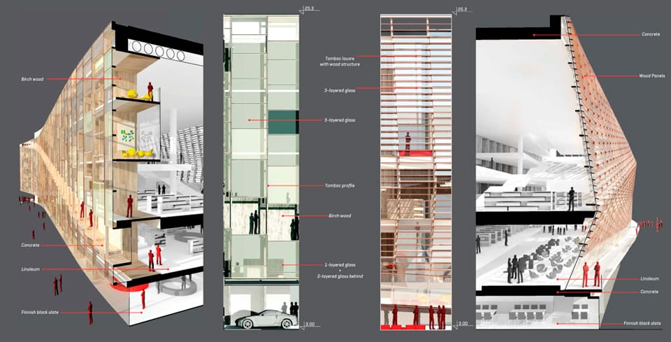 Competition Result Helsinki Central Library