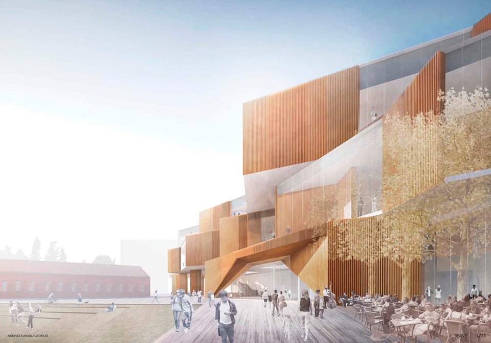 Competition Result Helsinki Central Library