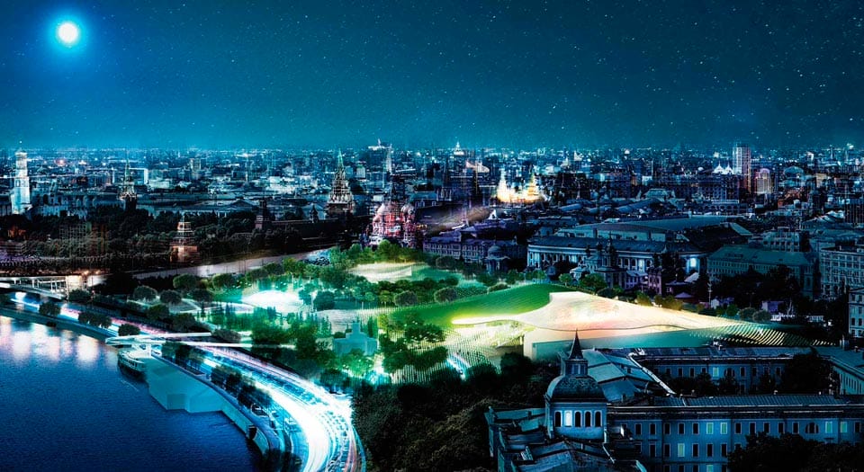 Winners of Zaryadye Park Competition in Moscow