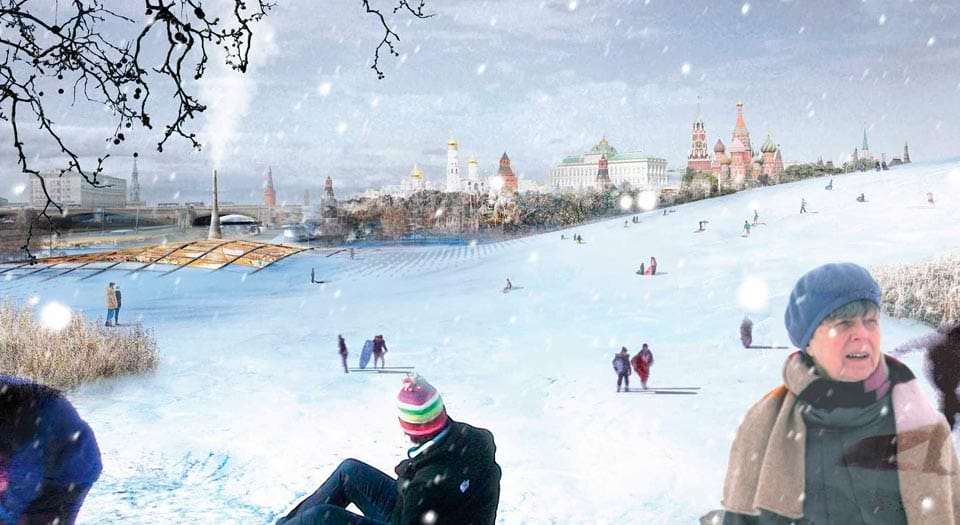 Winners of Zaryadye Park Competition in Moscow