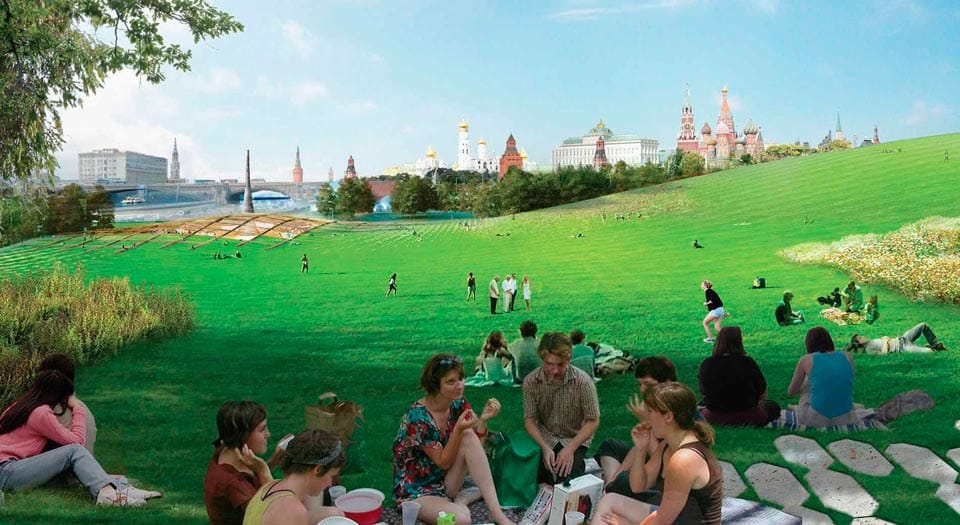 Winners of Zaryadye Park Competition in Moscow