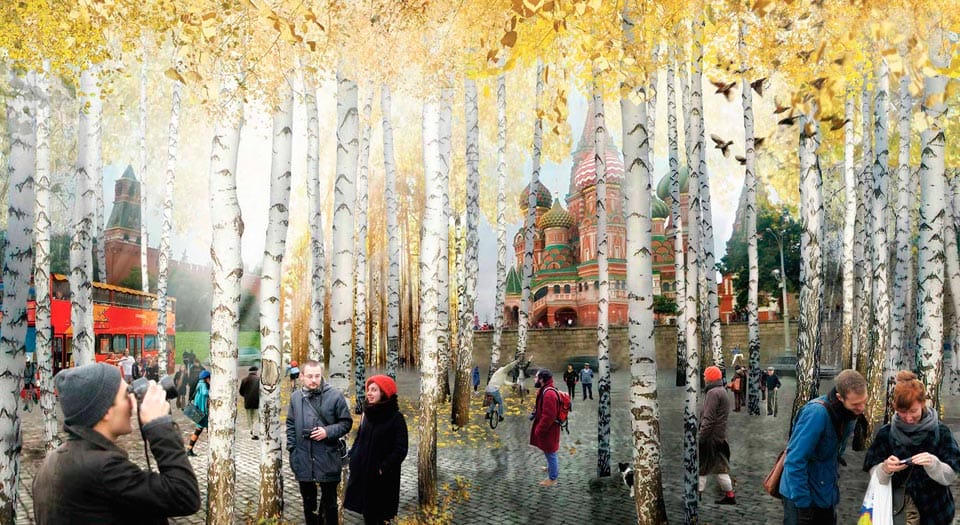 Winners of Zaryadye Park Competition in Moscow