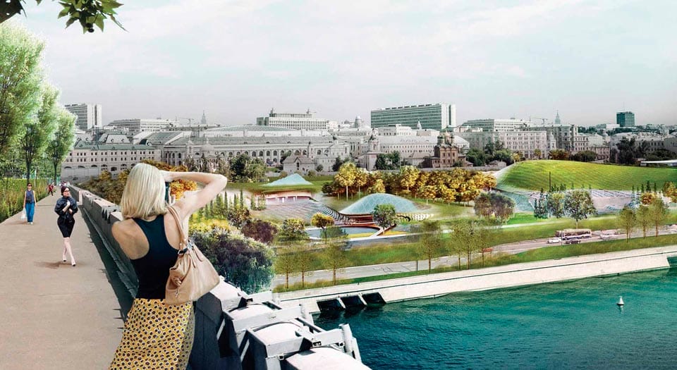 Winners of Zaryadye Park Competition in Moscow