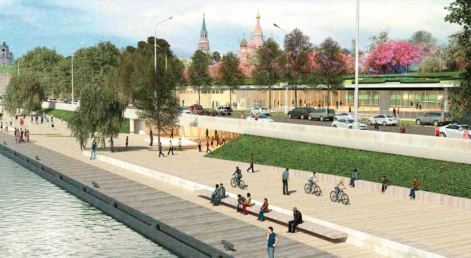 Winners of Zaryadye Park Competition in Moscow