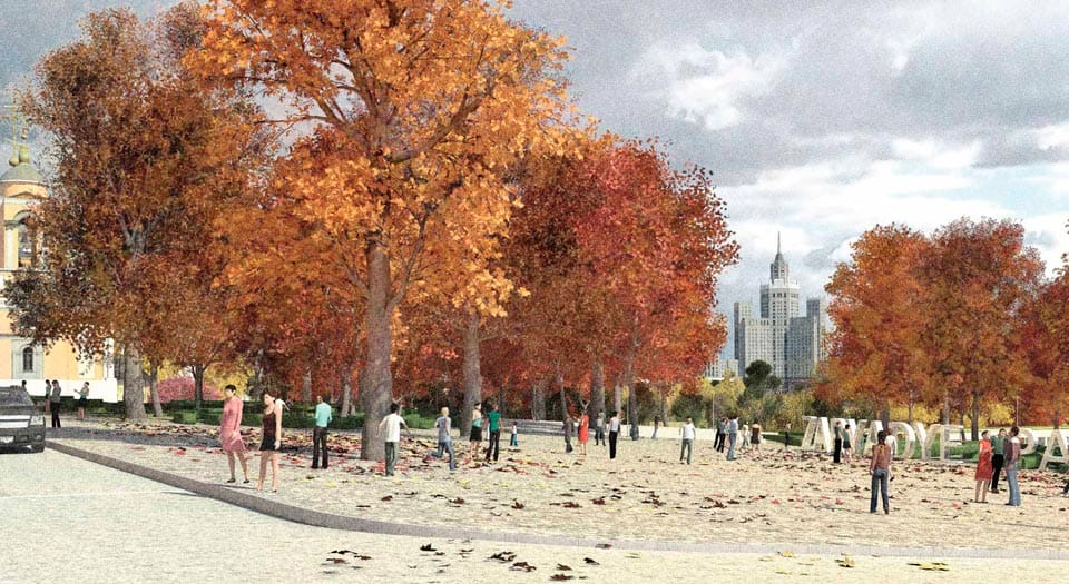 Winners of Zaryadye Park Competition in Moscow