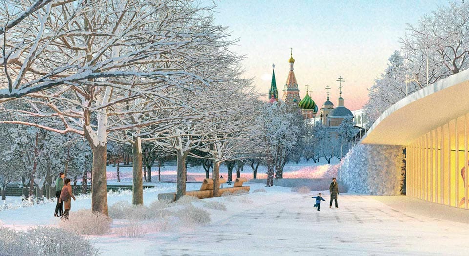 Winners of Zaryadye Park Competition in Moscow