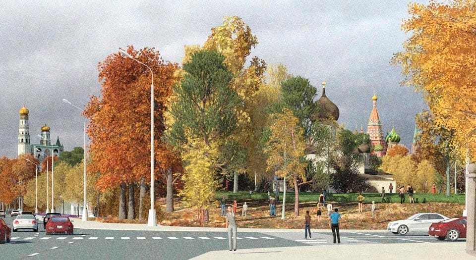 Winners of Zaryadye Park Competition in Moscow