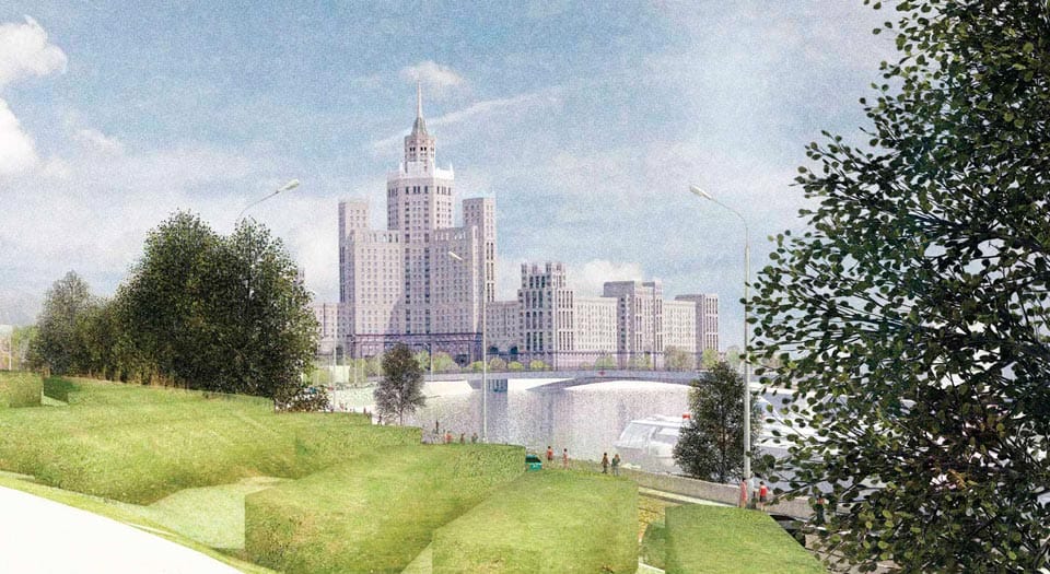 Winners of Zaryadye Park Competition in Moscow