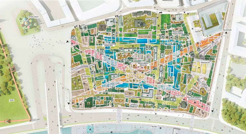 Winners of Zaryadye Park Competition in Moscow