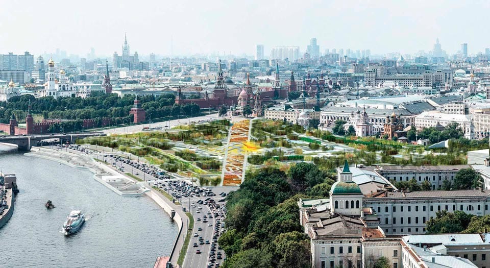 Winners of Zaryadye Park Competition in Moscow