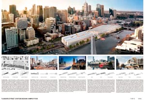 Winner of Flinders Street Station Design Competition