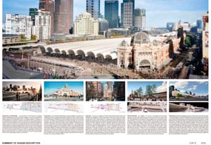 Winner of Flinders Street Station Design Competition