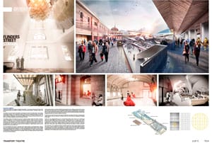 Winner of Flinders Street Station Design Competition