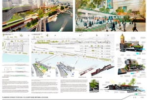 Winner of Flinders Street Station Design Competition
