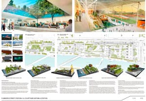 Winner of Flinders Street Station Design Competition