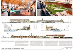 Winner of Flinders Street Station Design Competition