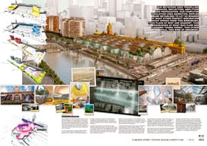 Winner of Flinders Street Station Design Competition