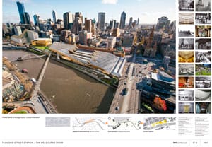 Winner of Flinders Street Station Design Competition
