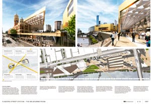 Winner of Flinders Street Station Design Competition