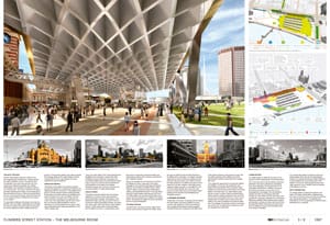 Winner of Flinders Street Station Design Competition