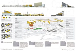 Winner of Flinders Street Station Design Competition