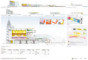 Winner of Flinders Street Station Design Competition