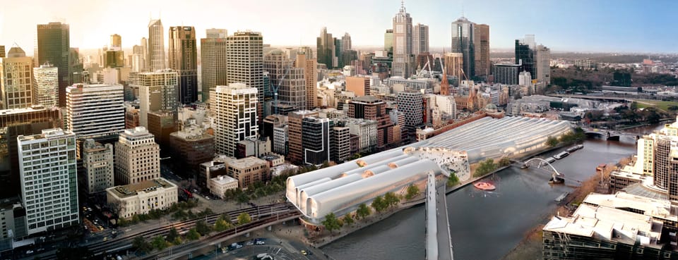 Winner of Flinders Street Station Design Competition