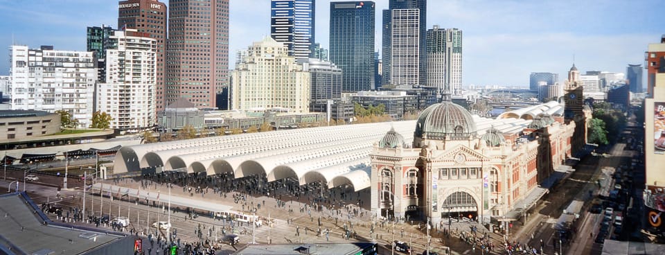 Winner of Flinders Street Station Design Competition