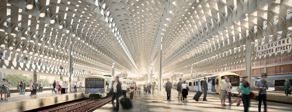 Winner of Flinders Street Station Design Competition