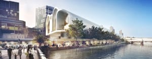 Winner of Flinders Street Station Design Competition
