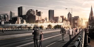 Winner of Flinders Street Station Design Competition