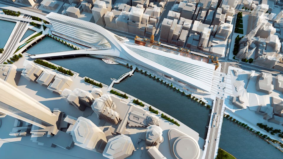 Winner of Flinders Street Station Design Competition