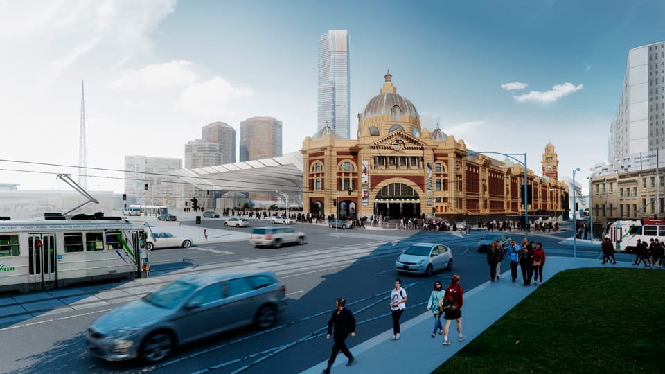 Winner of Flinders Street Station Design Competition