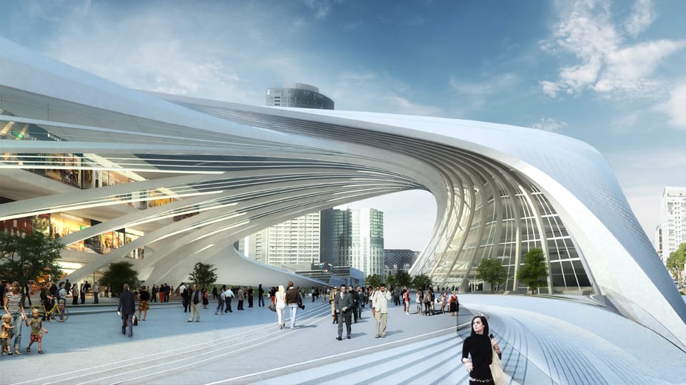 Winner of Flinders Street Station Design Competition