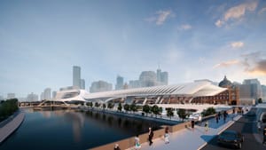 Winner of Flinders Street Station Design Competition