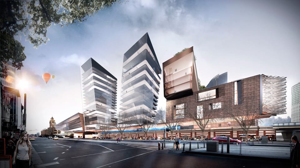 Winner of Flinders Street Station Design Competition