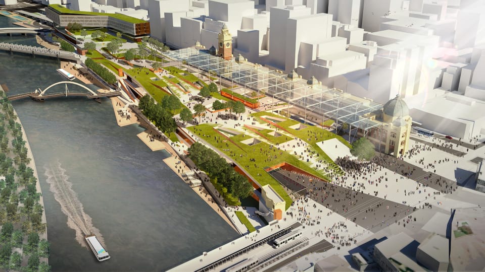 Winner of Flinders Street Station Design Competition