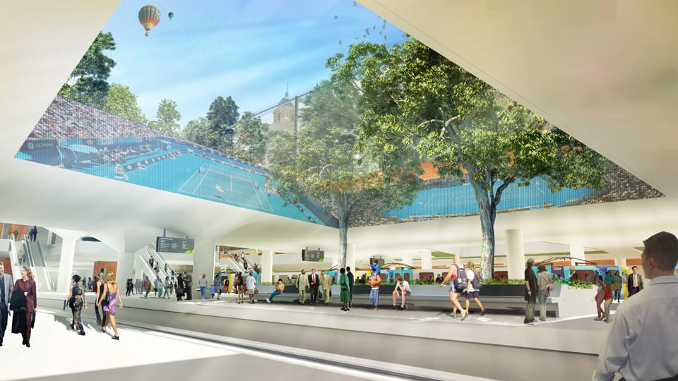 Winner of Flinders Street Station Design Competition