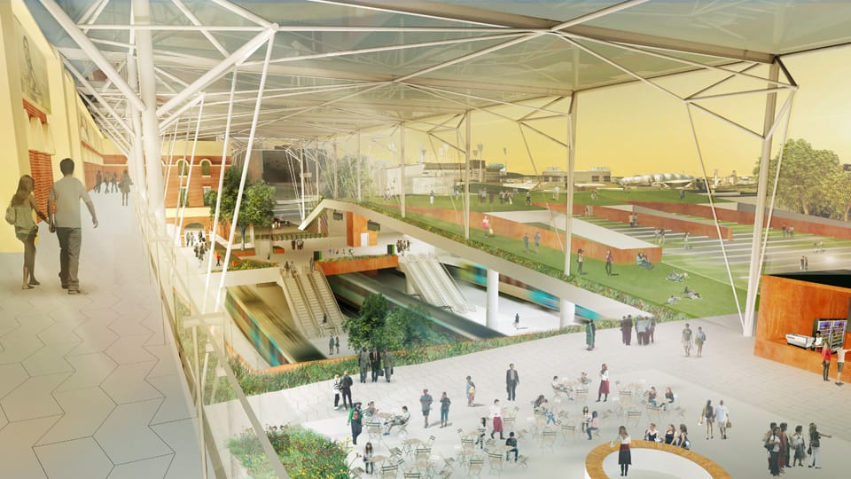 Winner of Flinders Street Station Design Competition