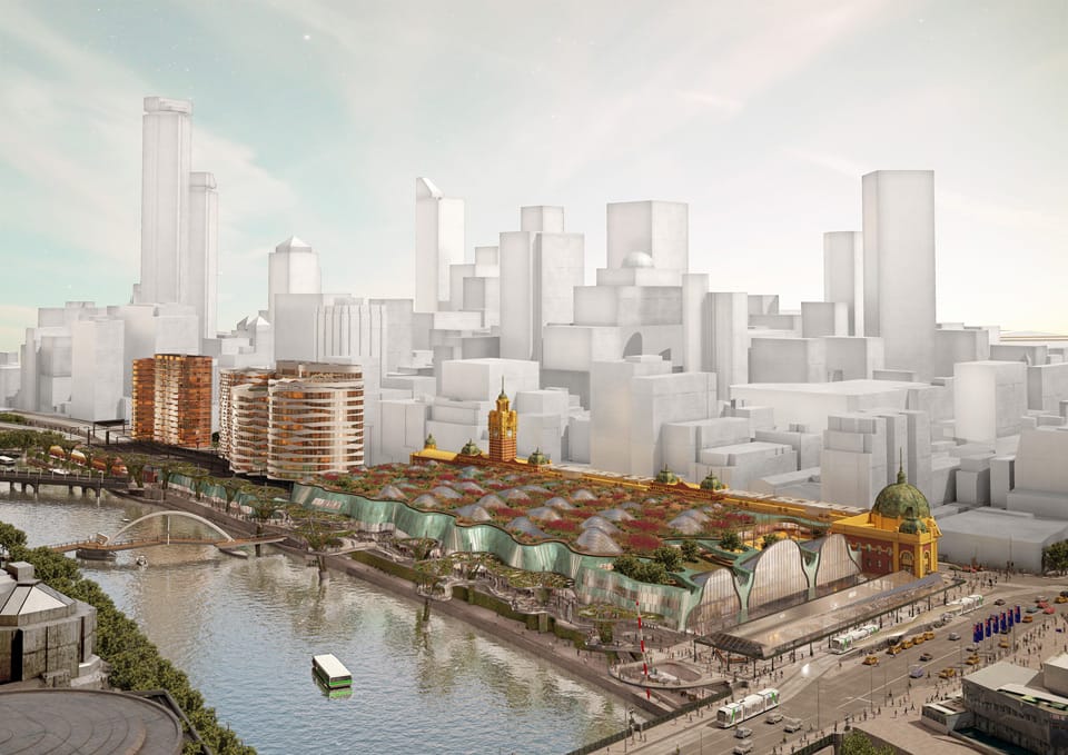 Winner of Flinders Street Station Design Competition