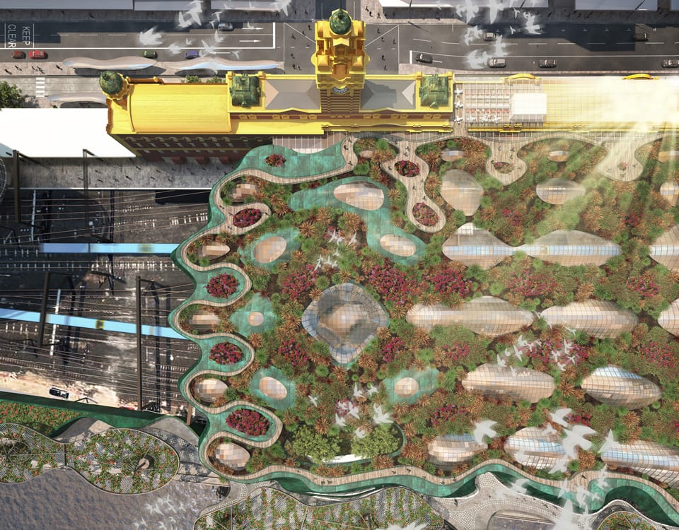 Winner of Flinders Street Station Design Competition