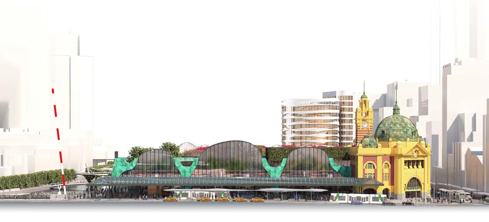 Winner of Flinders Street Station Design Competition
