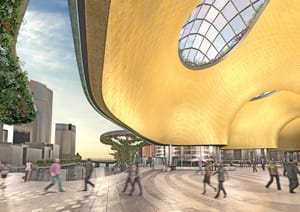 Winner of Flinders Street Station Design Competition