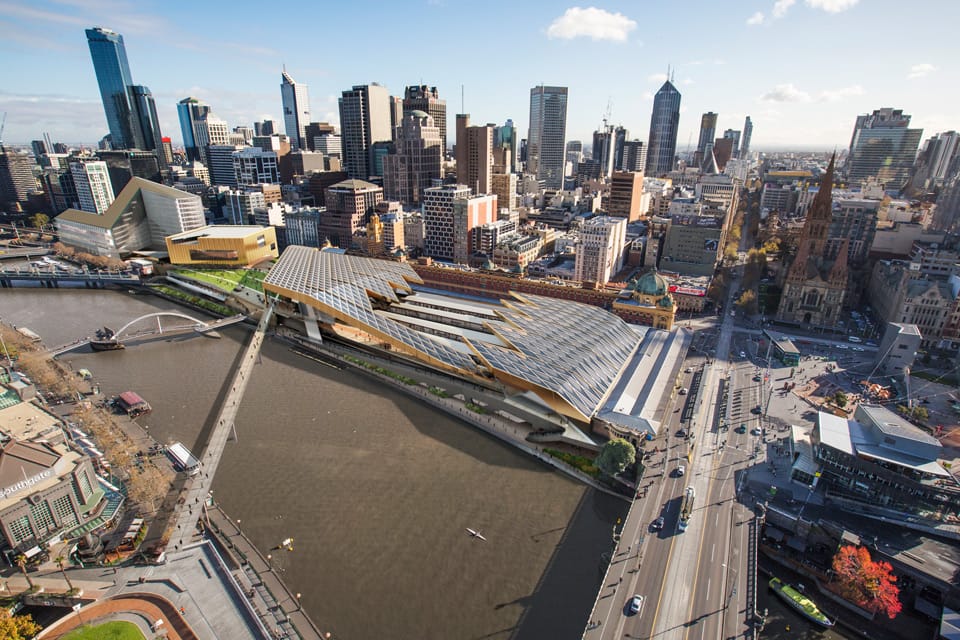 Winner of Flinders Street Station Design Competition
